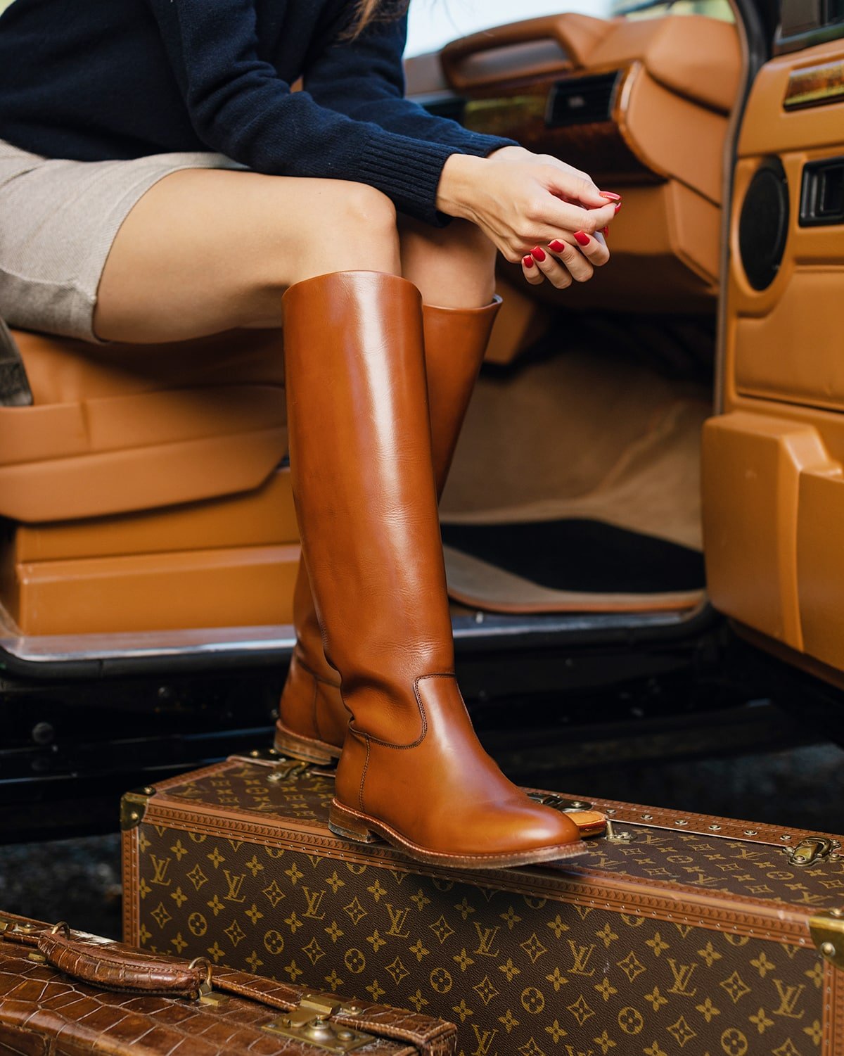 Boots Damen Lederreitstiefel Boots Reitschuhe Damen 39 Reitstiefel