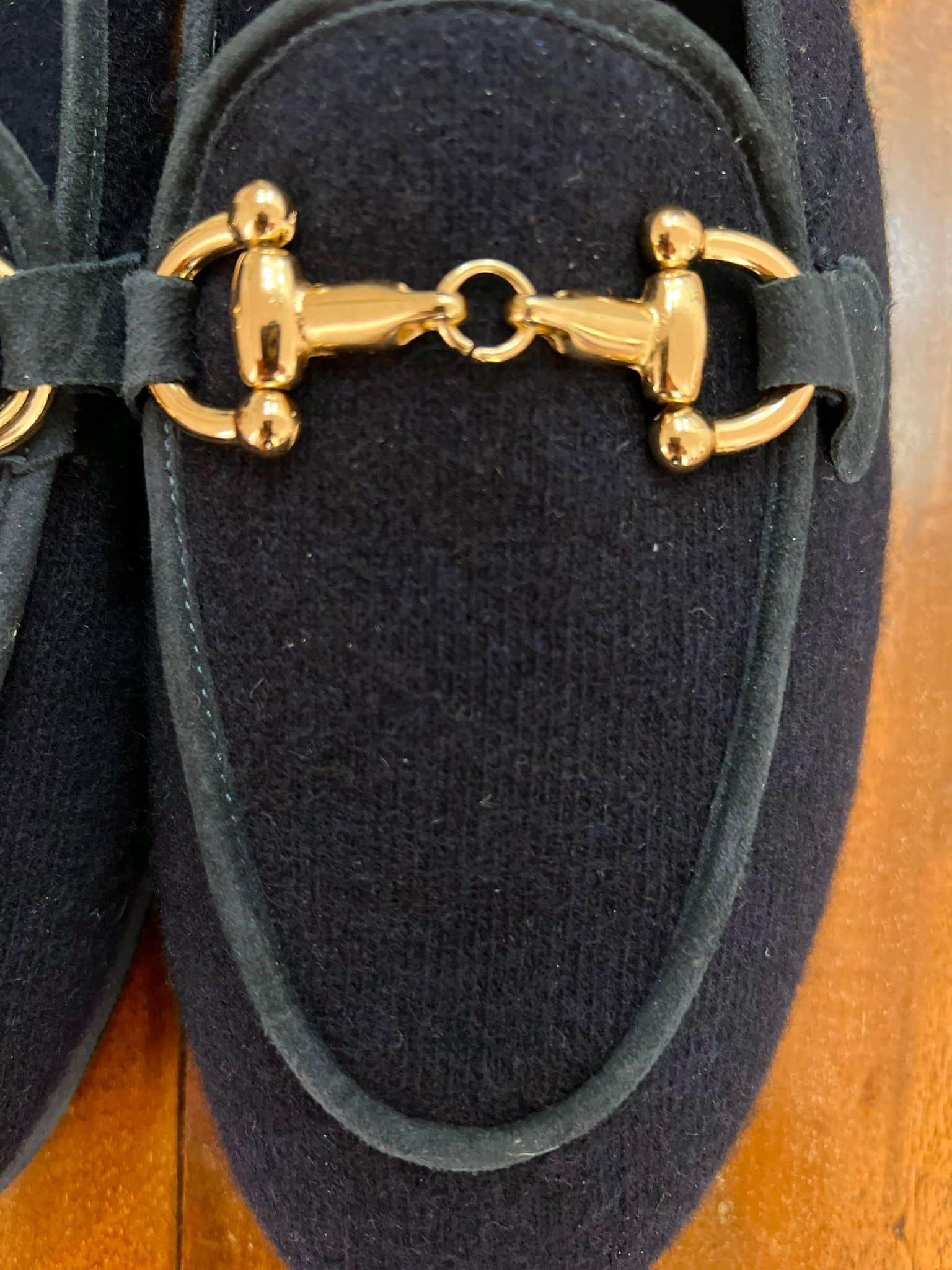 AK MC The world's most luxurious slipper-Cashmere Horsebit Belgian