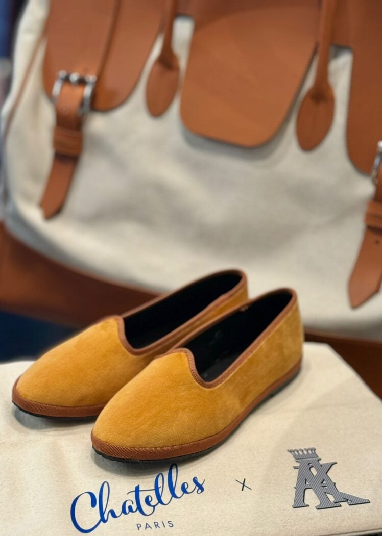 Chaussons vénitiens beiges AK MC