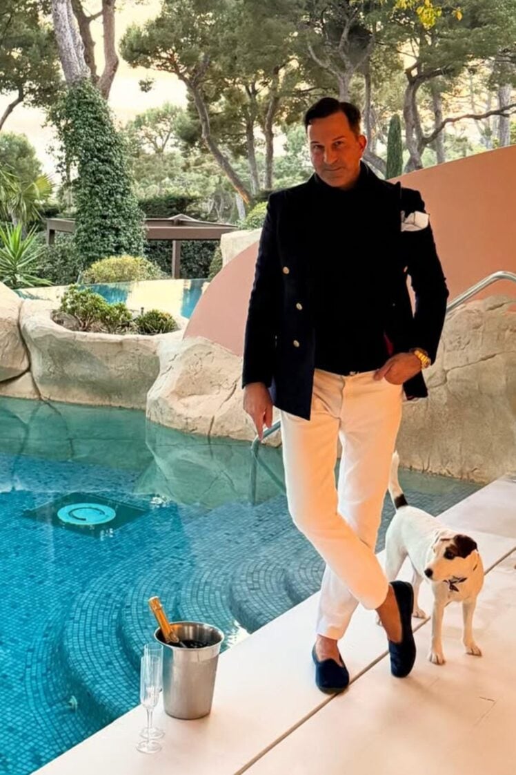 AKMC White Drill Cotton Jeans