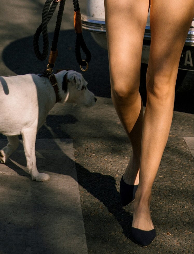 AK MC Navy Ladies Mule